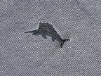 Tommy Bahama Men’s Shoreline Polo Shirt Marlin Logo Blue Tencel Blend Sz XL