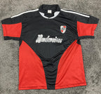 Vintage River Plate Jersey 2004/2005 Budweiser Soccer Shirt Black Red Size L