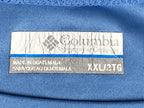 Columbia PFG Long Sleeve Fishing Shirt Men's Blue Omni Shade Sz XXL