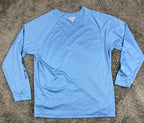 Columbia PFG Long Sleeve Fishing Shirt Men's Blue Omni Shade Sz XXL