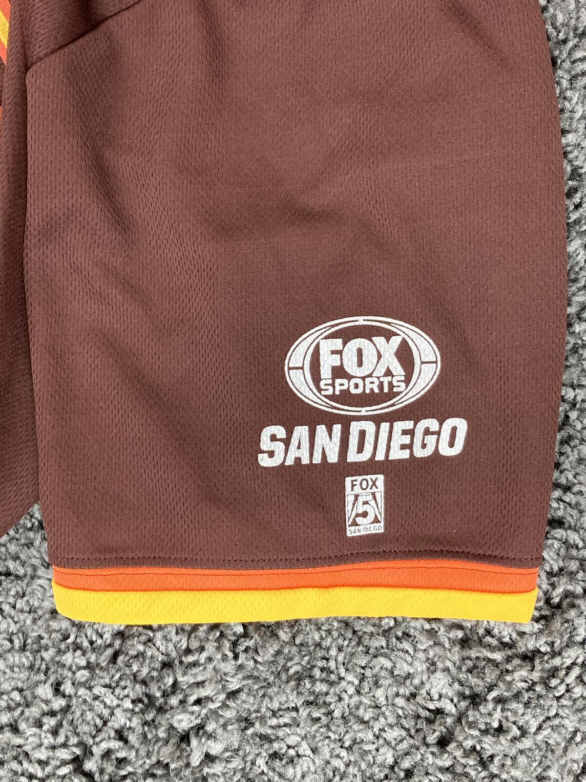 San Diego Padres Graig Nettles #9 Jersey Brown Throwback Fox Sports MLB Sz XL