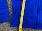Augusta Track Jacket Saints Blue White Full Zip Athletic Sz Youth L