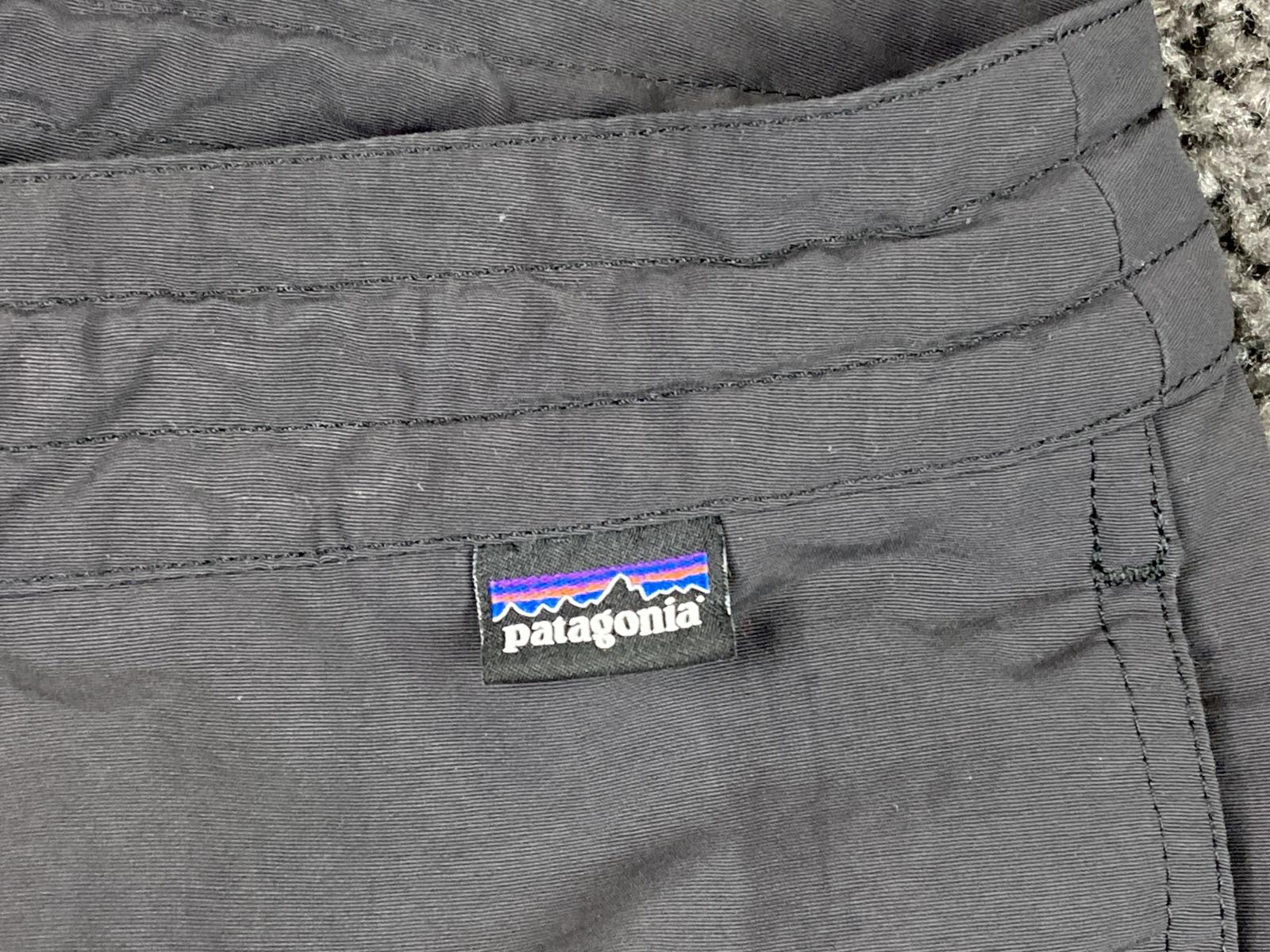 Patagonia Boardshorts Mens Sz 36 Dark Gray Surf Swim Shorts Drawstring Quick Dry