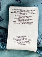 Pilcro & the Letterpress Stet Skinny Jeans Teal Turquoise Anthropologie Soft 29