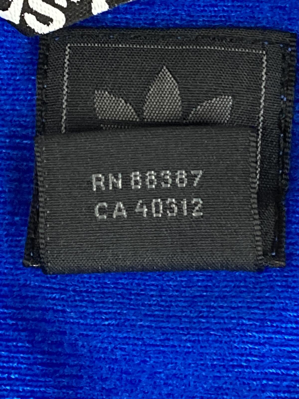 Adidas San Jose Earthquakes MLS 2009 Track Jacket Mens Blue Black Full Zip 3XL
