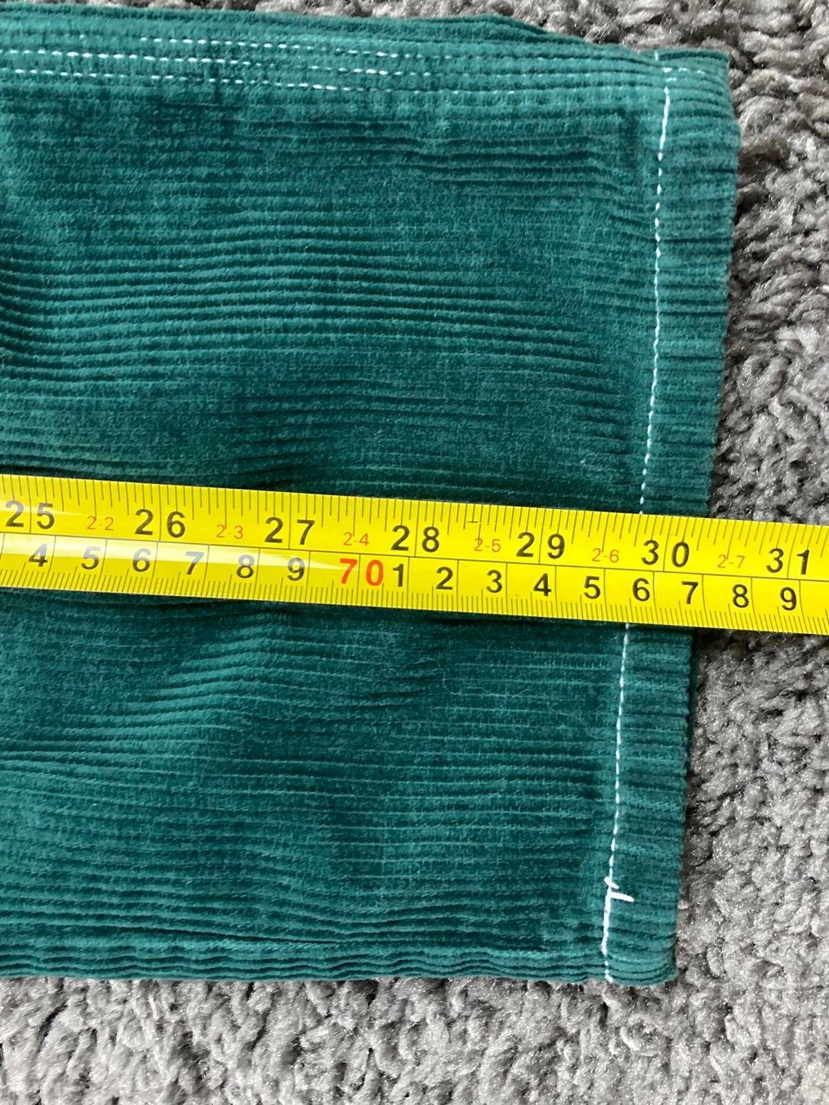 Dickies Womens Green Corduroy Carpenter Pants Size 0/24 Workwear Utility