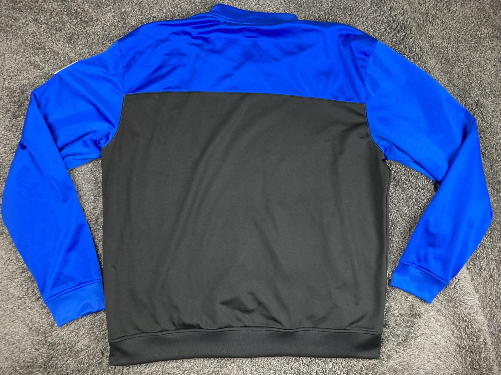 Adidas San Jose Earthquakes MLS 2009 Track Jacket Mens Blue Black Full Zip 3XL