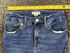Good American Good Legs Chew Hem Skinny Jeans Womens Medium Wash  Size 2/26