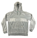 Cookies SF Prima Velour Hoodie Mens Gray Mineral Wash Streetwear Pullover Sz 2XL