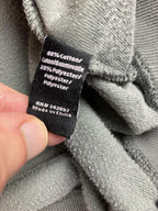 Cookies SF Prima Velour Hoodie Mens Gray Mineral Wash Streetwear Pullover Sz 2XL
