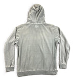 Cookies SF Prima Velour Hoodie Mens Gray Mineral Wash Streetwear Pullover Sz 2XL