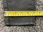 Karen Millen Black Coated Skinny Jeans 32x29 Leather Look Stretch Size 10