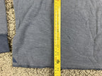 UNTUCKit Schrock Henley Shirt Men's Blue Navy Cotton Modal Waffle Long Sleeve XL