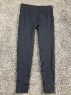 Title Nine Spark Seamless Leggings Black Medium Activewear Yoga Base Layer Sz M