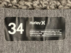 Hurley Phantom Boardwalk Hybrid Shorts Mens Blue Heather Walkshorts Sz 34