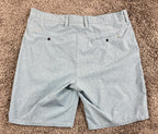 Hurley Phantom Boardwalk Hybrid Shorts Mens Blue Heather Walkshorts Sz 34