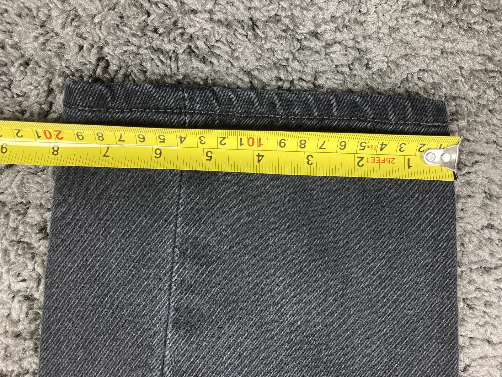 Levi's 505 Regular Fit Jeans 31x30 Black Wash Straight Leg Denim