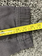 Mollusk Surf Shop Women’s Charcoal Gray Cotton French Terry Joggers Sz Small
