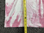 Buc-ee's Texas Vibes T-Shirt Pink White Tie Dye Graphic Tee NWT Adult Medium