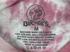 Buc-ee's Texas Vibes T-Shirt Pink White Tie Dye Graphic Tee NWT Adult Medium