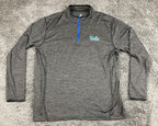 UCLA Bruins Colosseum Quarter Zip Pullover Shirt Men’s Large Gray Heather