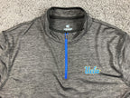 UCLA Bruins Colosseum Quarter Zip Pullover Shirt Men’s Large Gray Heather