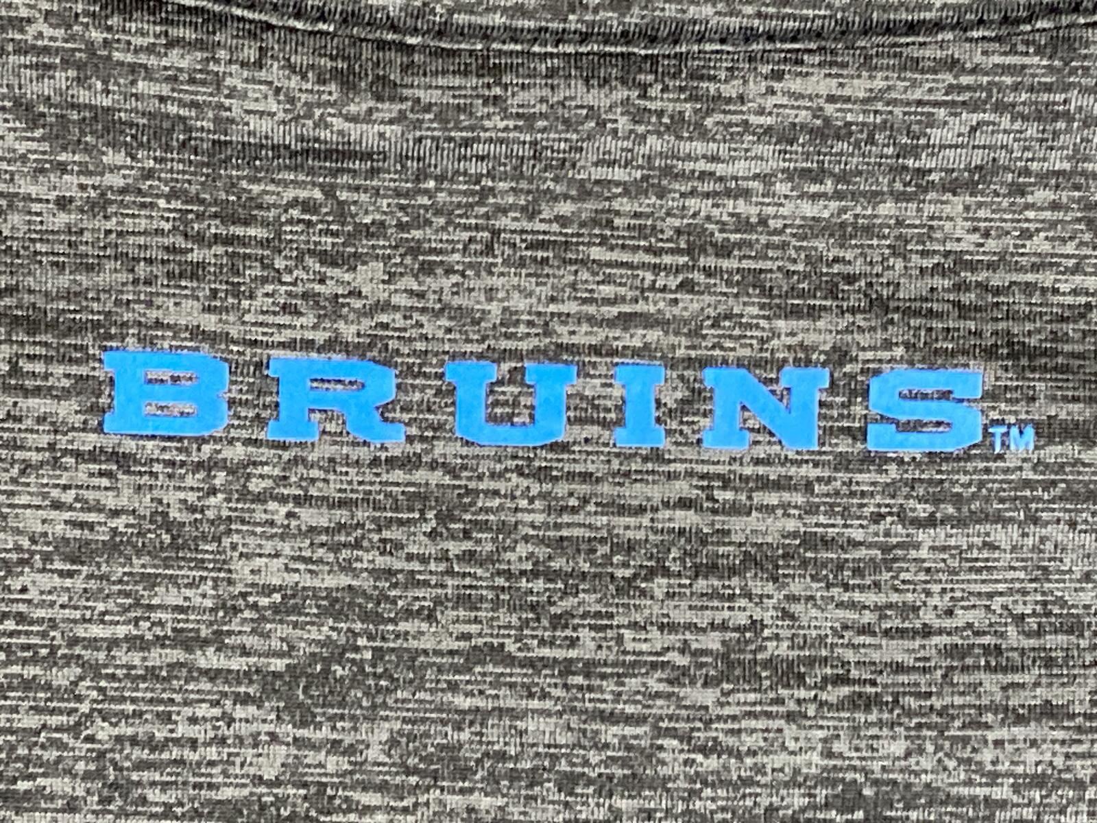 UCLA Bruins Colosseum Quarter Zip Pullover Shirt Men’s Large Gray Heather