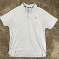 Hurley Mens XL Polo Shirt Light Blue Heather Stretch Performance