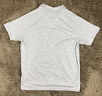 Hurley Mens XL Polo Shirt Light Blue Heather Stretch Performance