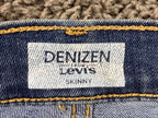 Denizen from Levi's Girl's Skinny Jeans 14 Regular Blue Stretch Adjustable Waist