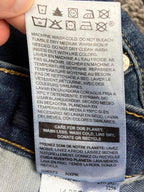 Denizen from Levi's Girl's Skinny Jeans 14 Regular Blue Stretch Adjustable Waist
