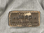 Vintage Jeep Utility Vest Cargo Pocket Men's Gray Full Zip Multi Pocket Size L