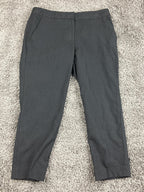 J.Crew Paley Pants Super 120s Wool Black Dress Trousers Sz Petite 4P