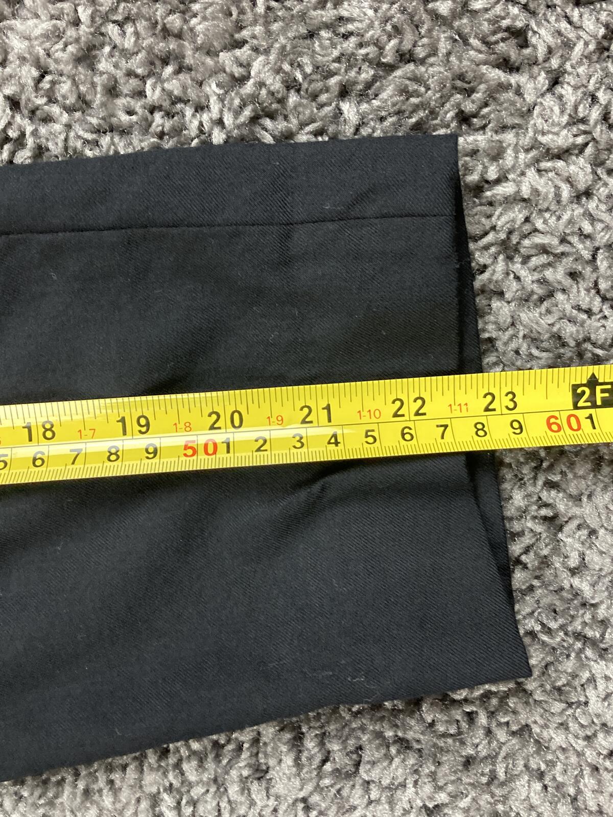 J.Crew Paley Pants Super 120s Wool Black Dress Trousers Sz Petite 4P