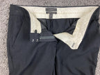 J.Crew Paley Pants Super 120s Wool Black Dress Trousers Sz Petite 4P