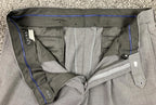 Lauren Ralph Lauren Mens Pleated Dress Pants Cuffed Hem 34x32 Gray Stretch