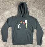 Kobe Bryant Graphic Pullover Hoodie Sweatshirt Medium Black