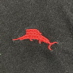 Tommy Bahama Men’s Lounge Pants Black Red Marlin Logo Sleepwear Pajama Sz L