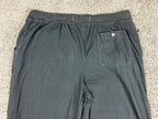 Tommy Bahama Men’s Lounge Pants Black Red Marlin Logo Sleepwear Pajama Sz L
