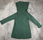 Vince Camuto Green Cowl Neck Tunic Sweater Womens Long Sleeve Knit Pullover Sz M