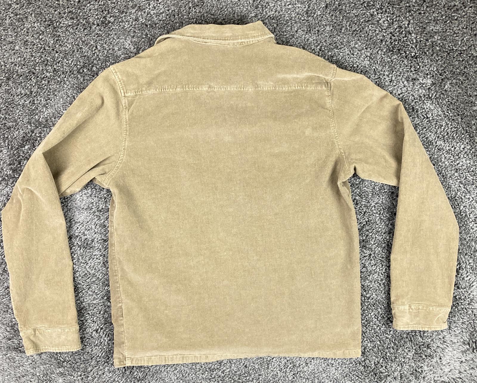 Sun Diego x Ezekiel Tan Corduroy Jacket Large Men Snap Button