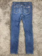 White House Black Market Slim Jeans 4R Blue Stretch Denim
