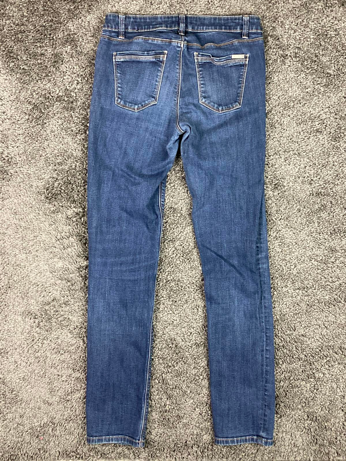 White House Black Market Slim Jeans 4R Blue Stretch Denim