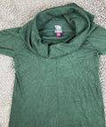Vince Camuto Green Cowl Neck Tunic Sweater Womens Long Sleeve Knit Pullover Sz M