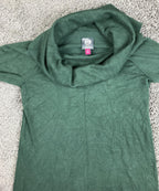 Vince Camuto Green Cowl Neck Tunic Sweater Womens Long Sleeve Knit Pullover Sz M