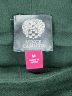 Vince Camuto Green Cowl Neck Tunic Sweater Womens Long Sleeve Knit Pullover Sz M