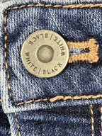 White House Black Market Slim Jeans 4R Blue Stretch Denim