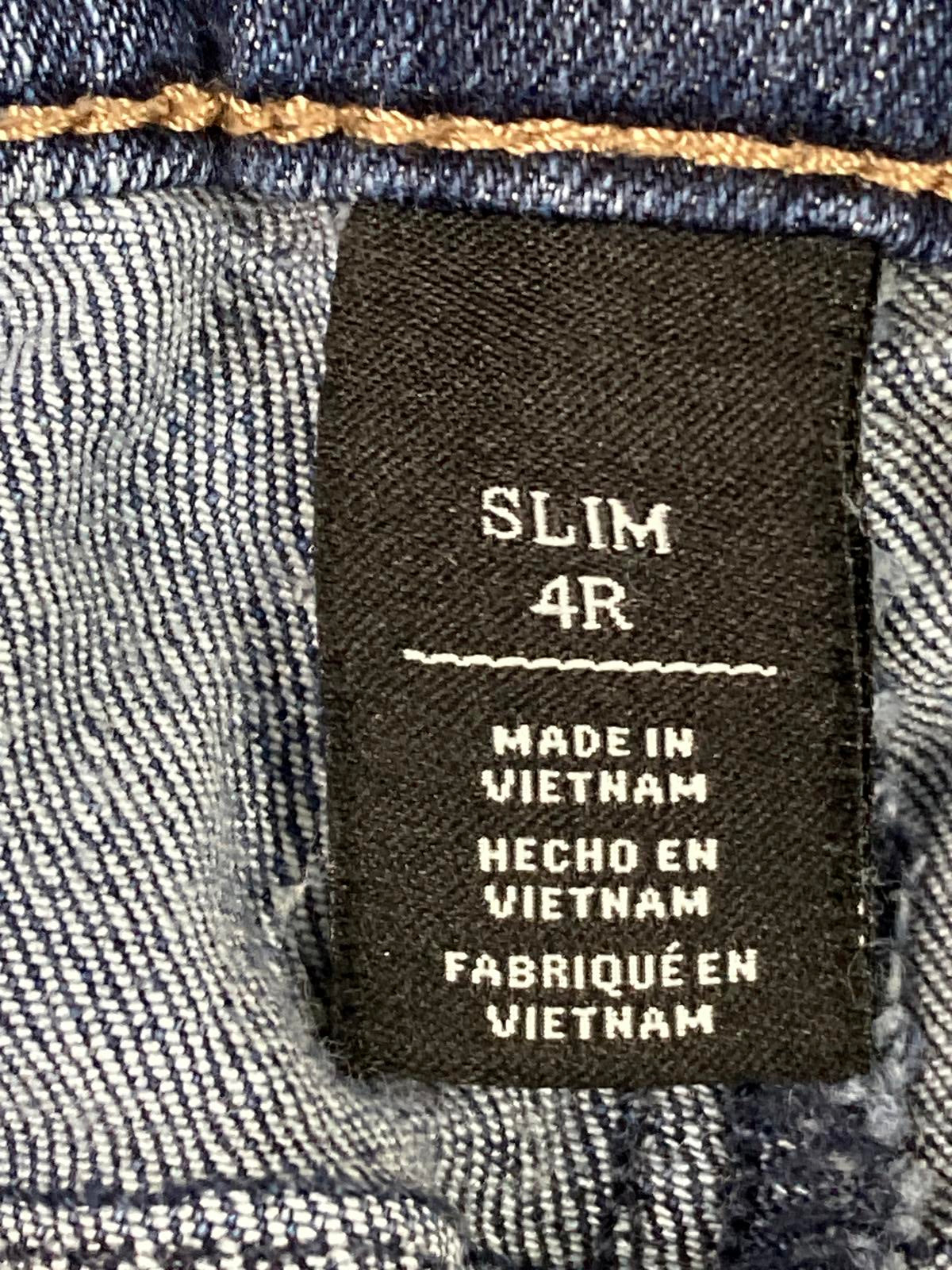 White House Black Market Slim Jeans 4R Blue Stretch Denim