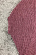 prAna Lima Cocoon Cardigan Sweater Women Purple Organic Cotton Knit Snap Sz L
