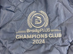 Brooks Brothers Quilted Barn Jacket Womens Navy Blue BradyPLUS Champions Club M